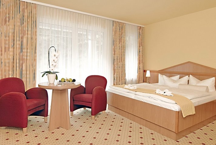 Ostseehotel Villen im Park - ein Rovell Hotel - Wohnbeispiel Doppelzimmer Villa (Zimmercodierungen DB1 & D1V)
