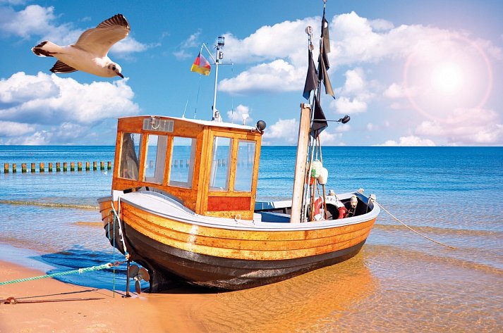 SEETELHOTEL Ostseehotel Ahlbeck - Fischerboot
