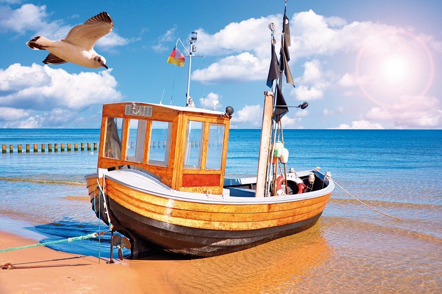 SEETELHOTEL Ostseehotel Ahlbeck - Fischerboot