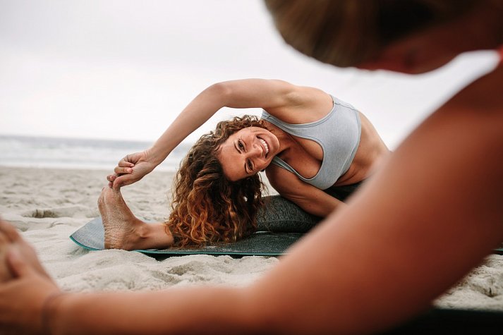 Santé Royale Rügen Resort - Yoga am Strand