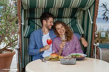 aja Strandhotel Bansin - Restaurant Außenterrasse