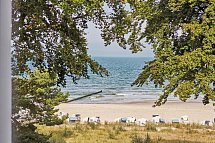 aja Strandhotel Bansin - Blick zum Strand