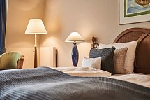 aja Strandhotel Bansin - Wohnbeispiel Doppelzimmer seitl. Meerblick (Zimmercodierung D1N)