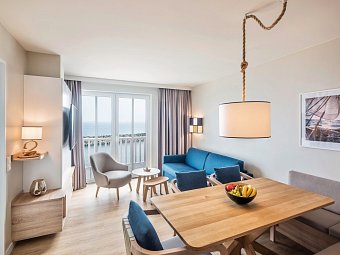 BEECH Resort Boltenhagen - Wohnbeispiel 2-Raum Apartment Typ 1 (Zimmercodierung AB8)