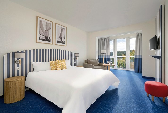 IFA Rügen Hotel & Ferienpark – Hotel - Wohnbeispiel Doppelzimmer Balkon (Zimmercodierungen DB1 & DC1)