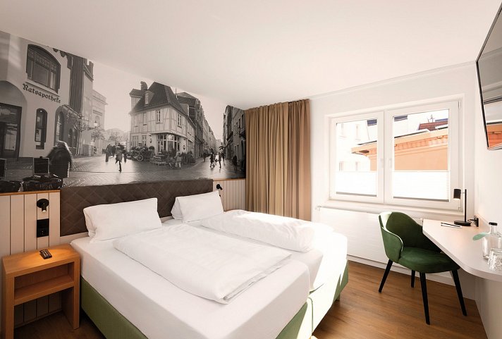 Hanse House Wismar - Wohnbeispiel Doppelzimmer Standard