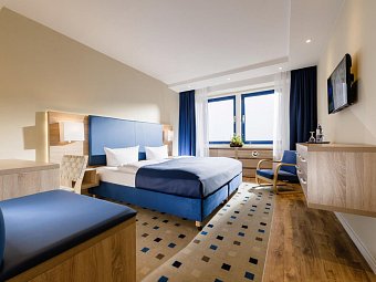 Baltic Sport und Ferienhotel - Wohnbeispiel Doppelzimmer Landseite (DB9)