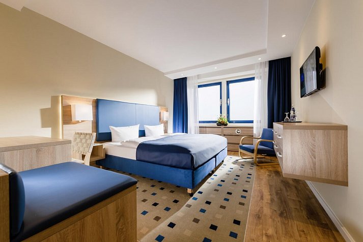 Baltic Sport und Ferienhotel - Wohnbeispiel Doppelzimmer Landseite (DB9)