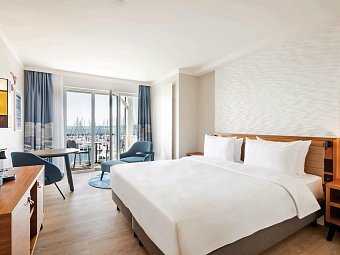 Hotel MAREBALTIC - Wohnbeispiel Doppelzimmer Meerblick (Zimmercodierungen DSM, DMM, DC2 & DS7)