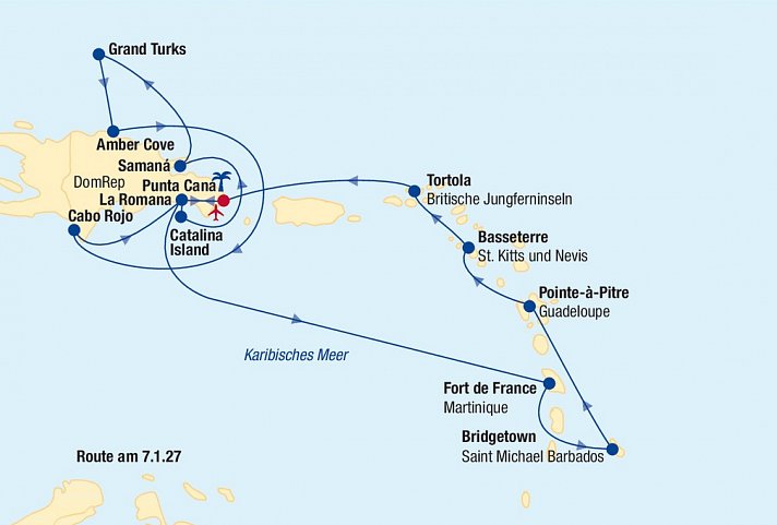 Kreuzfahrt Karibik