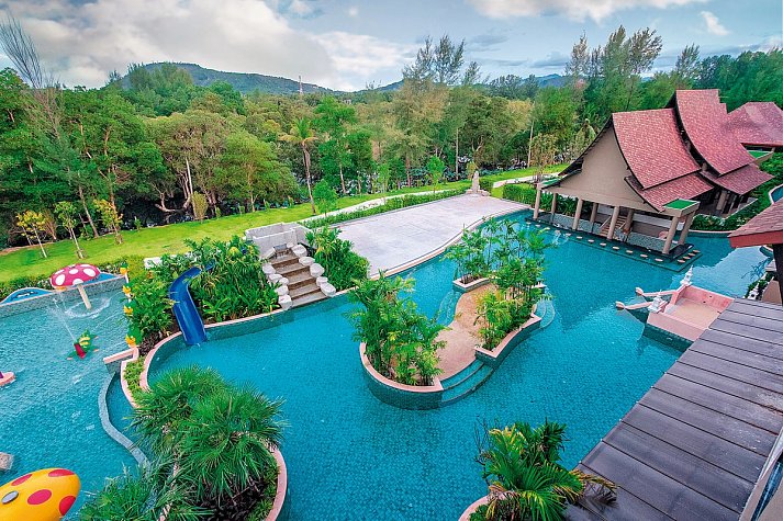 Asien - Vietnam, Kambodscha Rundreise & Baden Thailand - Hotelpool