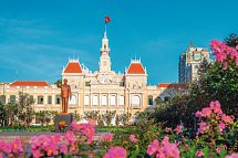 Asien - Vietnam, Kambodscha Rundreise & Baden Thailand - Hoh-Chi-Minh-Stadt - Rathaus