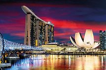 Singapur & Malaysia Rundreise - Skyline Singapur
