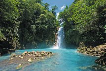 Costa Rica Rundreise & Baden - Tenorio Waterfall