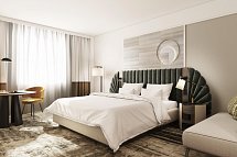 Hotel Hilton Heidelberg - Beispiel Doppelzimmer Standard (Zimmercodierung DB9)