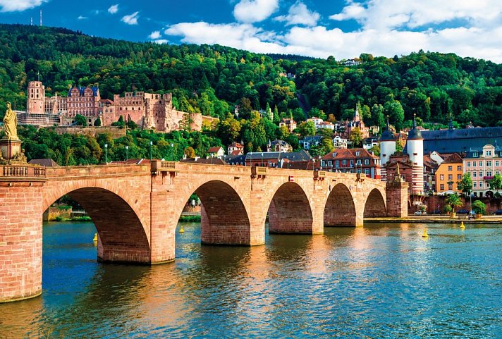Flusskreuzfahrt Neckar, Rhein, Main Rad & Schiff - Heidelberg