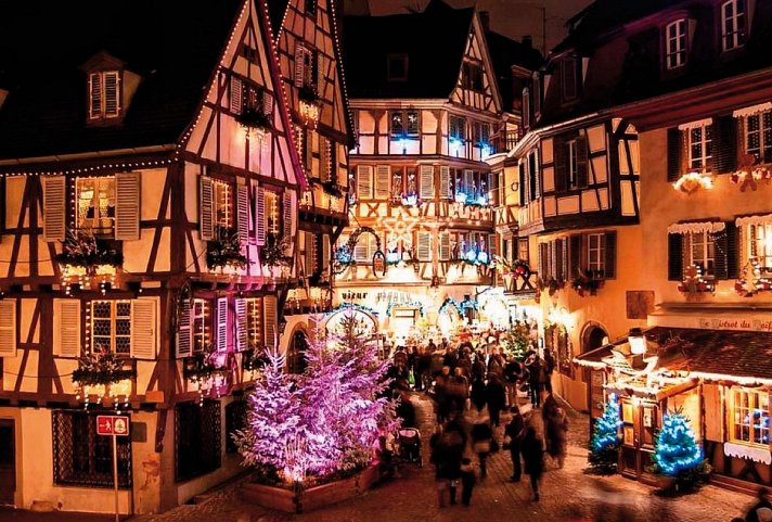 Advents-Roulette im Elsass - Weihnachtsmarkt in Colmar