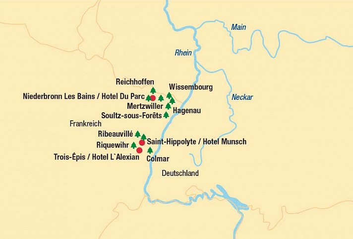 Advents-Roulette im Elsass