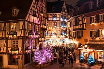 Advents-Roulette im Elsass - Colmar - Weihnachtsmarkt
