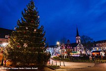 Advents-Roulette im Elsass - Noel Niederbronn-les-Bains