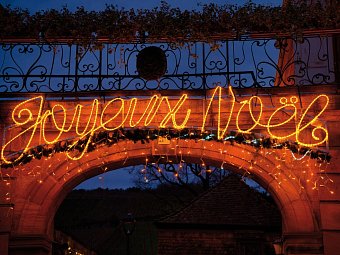 Advents-Roulette im Elsass - Weihnachtsmarkt im Elsass
