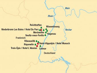 Advents-Roulette im Elsass