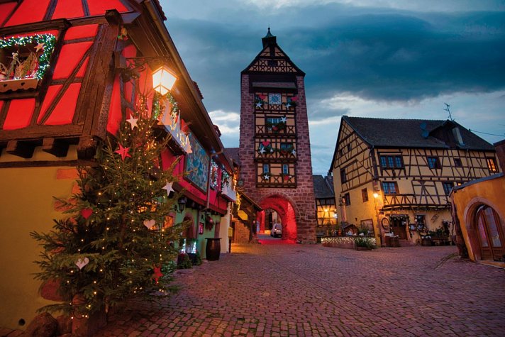 Advents-Roulette im Elsass