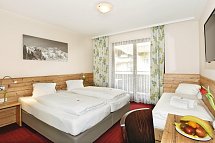 Hotel Heinrichshof - Beispiel Doppelzimmer max 3er Belegung (Zimmercodierung DB8)
