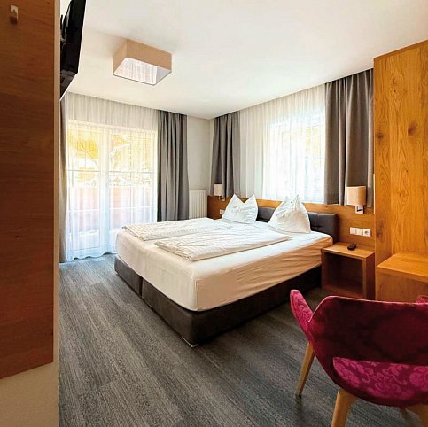 Wander- und Familienhotel Erika - Wohnbeispiel Doppelzimmer