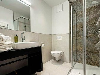 Wander- und Familienhotel Erika - Beispiel Badezimmer