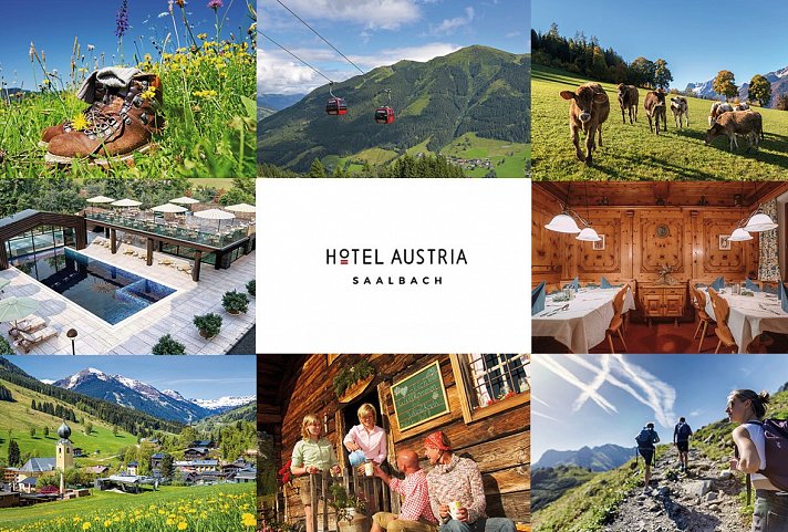 Hotel und Villa Austria - Fotocollage Hotel Austria