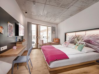 Hotel Blü - Wohnbeispiel Doppelzimmer Cool