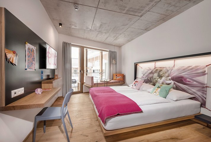 Hotel Blü - Wohnbeispiel Doppelzimmer Cool