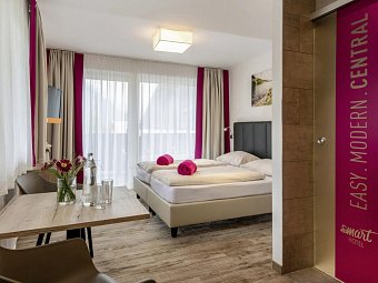 smartHotel - Wohnbeispiel Doppelzimmer Comfort (Zimmercodierung DF9)