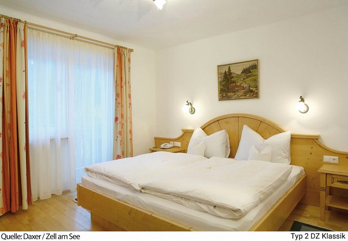 Gartenhotel Daxer - Beispiel Doppelzimmer (Zimmercodierung DB8)