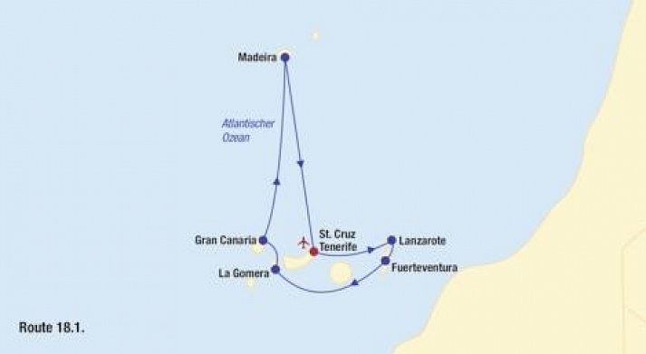 Kreuzfahrt Kanaren + Madeira
