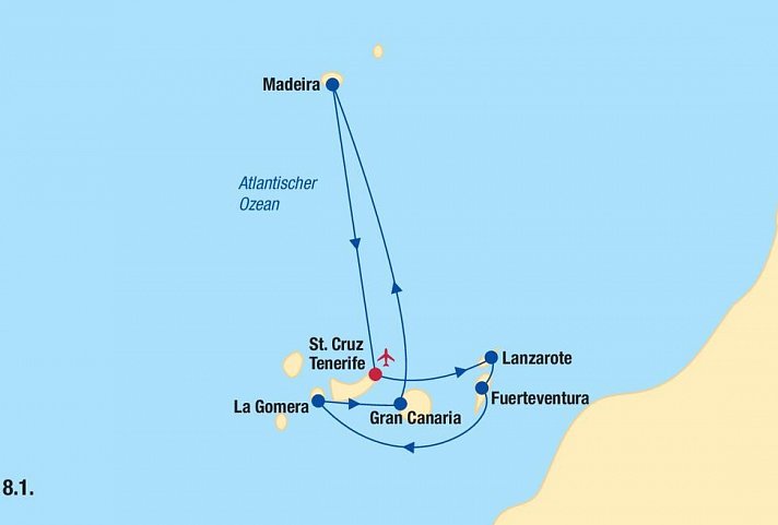 Kreuzfahrt Kanaren + Madeira