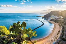 Kreuzfahrt Kanaren & Madeira - Strand Las Teresitas, Teneriffa