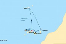 Kreuzfahrt Kanaren & Madeira