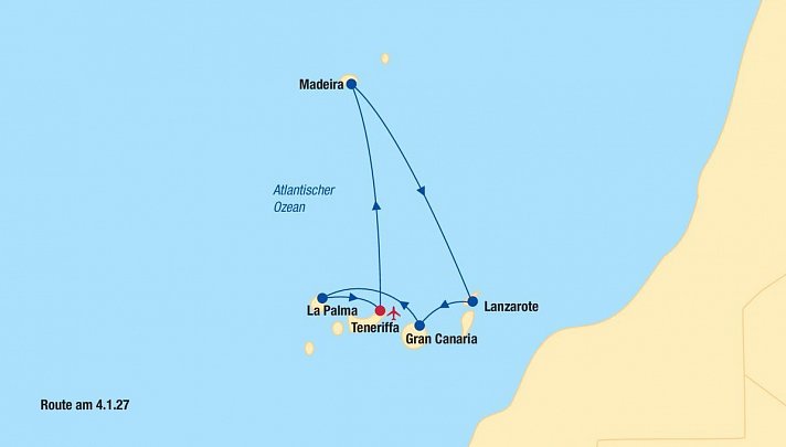 Kreuzfahrt Kanaren & Madeira
