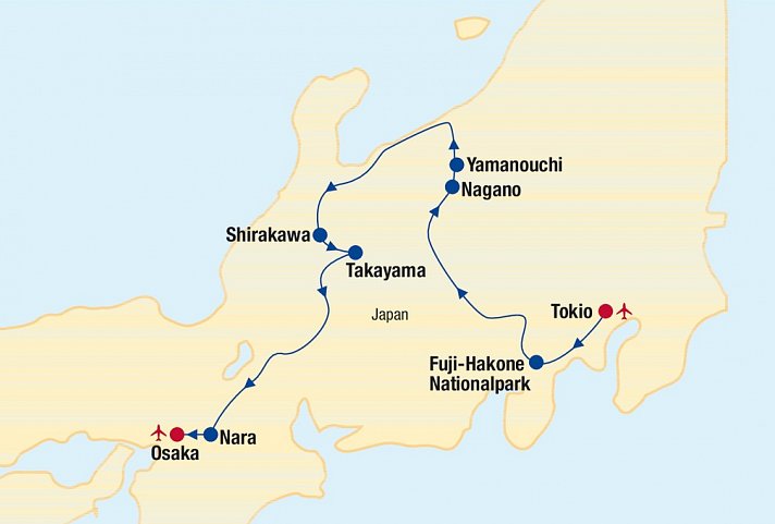 Japan Rundreise