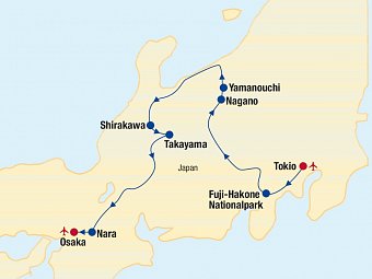 Japan Rundreise