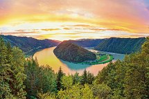 Donauradweg ab Passau bis Wien - Donauschlinge Schlögen