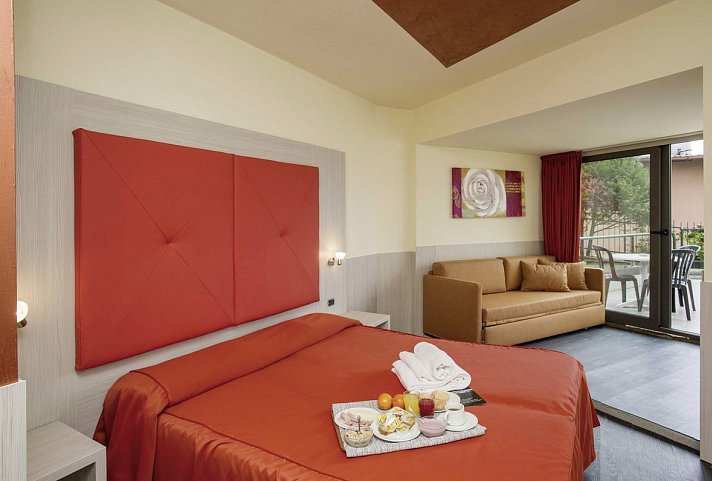 Hotel Sole - Wohnbeispiel Familienzimmer (Zimmercodierung FB1)