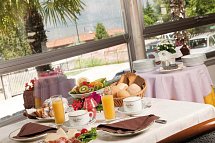 Hotel Rely - Beispiel gedeckter Frühstückstisch