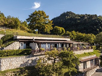 Hotel La Rotonda - Außenansicht Hotelrestaurant