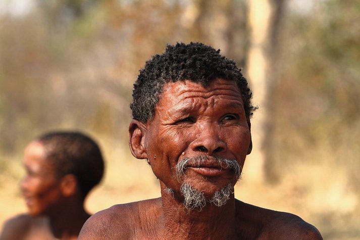 Namibia Rundreise - San Buschmann Dorf