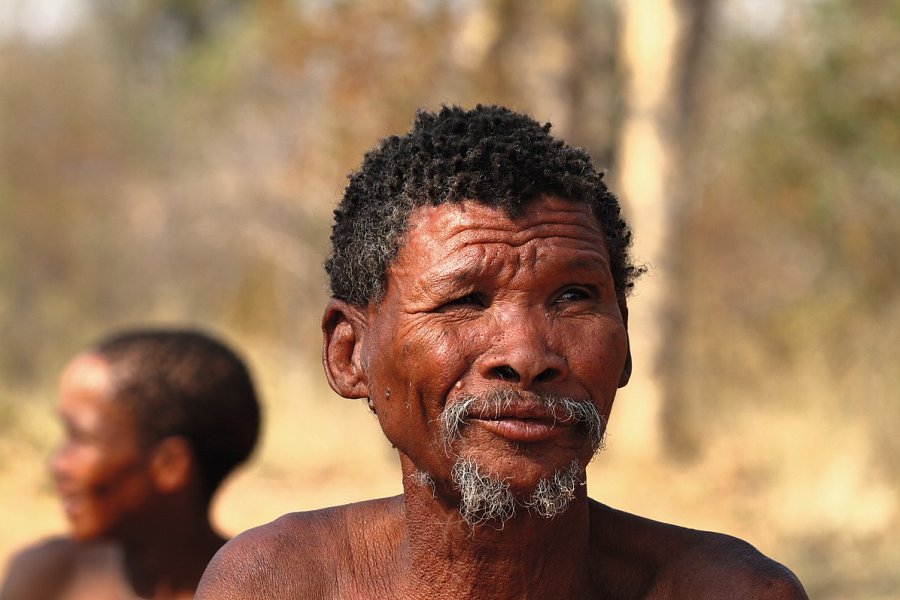 Namibia Rundreise - San Buschmann Dorf