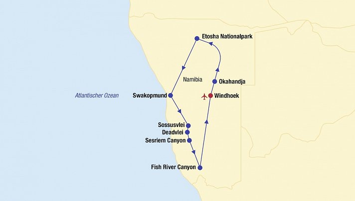 Namibia Rundreise