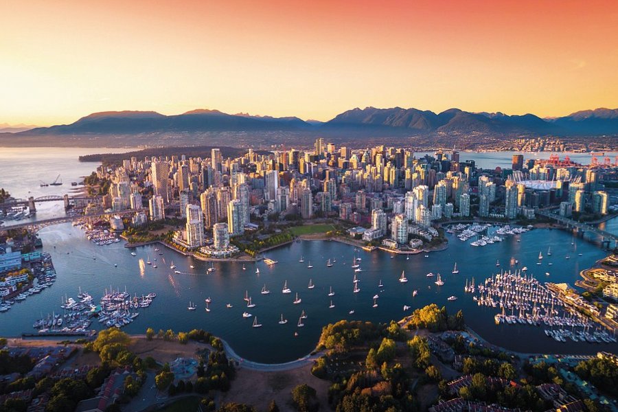 Kanada Rundreise - Von Ost nach West - Vancouver Skyline